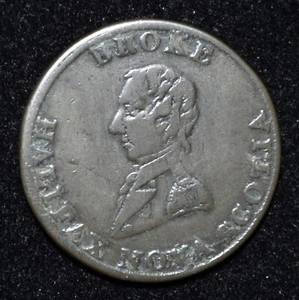 1814 Halifax, Nova Scotia - Broke Token - Br. 879; NS-7A - Picture 1 of 2