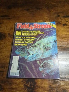 Vintage Field And Stream Outdoors 1981 April Gobblers Trout Fever Channel Cats - Picture 1 of 4