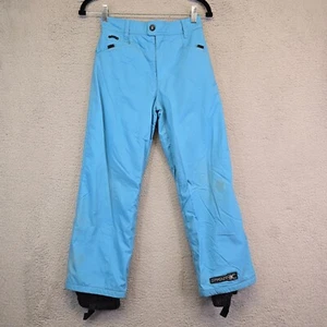 Spyder Xscap XT Snow Pants Girls 10 Blue Snowboarding Waterproof Winter Ski - Picture 1 of 22