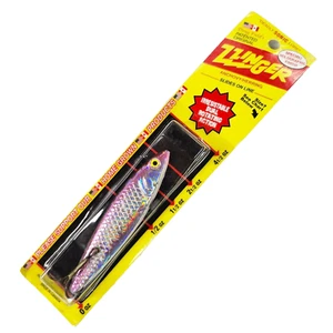 ZZINGER Anchovy Herring Pink Holographic 2-1/2oz Lure 4in Doug Field Buzz Bomb - Picture 1 of 4