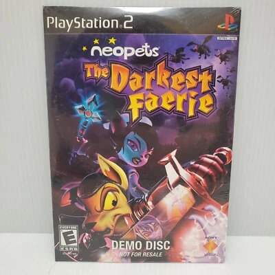 Neopets The Darkest Faerie Demo Disc Playstation 2, PS2 New Factory Sealed  - Image 1 of 3
