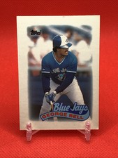 1989 Topps Mini Leaders Toronto Blue Jays Baseball Card #75 George Bell