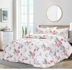 Luxury 3 piece Quilt Cover Printed Comforter Set Bedding with Pillow Case - Picture 1 of 2