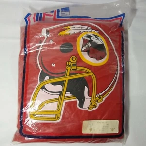 Vintage NFL Official Washington Redskins Red Vinyl Adult Poncho - Picture 1 of 10