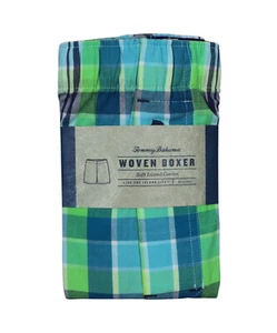 Tommy Bahama Big & Tall 1XLB Soft Island Cotton Plaid Boxers Men's Underwear NWT - Picture 1 of 2