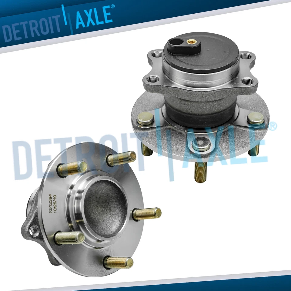 Juego de cojinetes y bujes de rueda trasera para Mitsubishi Outlander Lancer 2008-2013 tracción delantera Foto 1 de 4