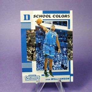 ROOKIE 2019 PANINI Zion Williamson DUKE PELICANS INSERT CARD -INVEST 