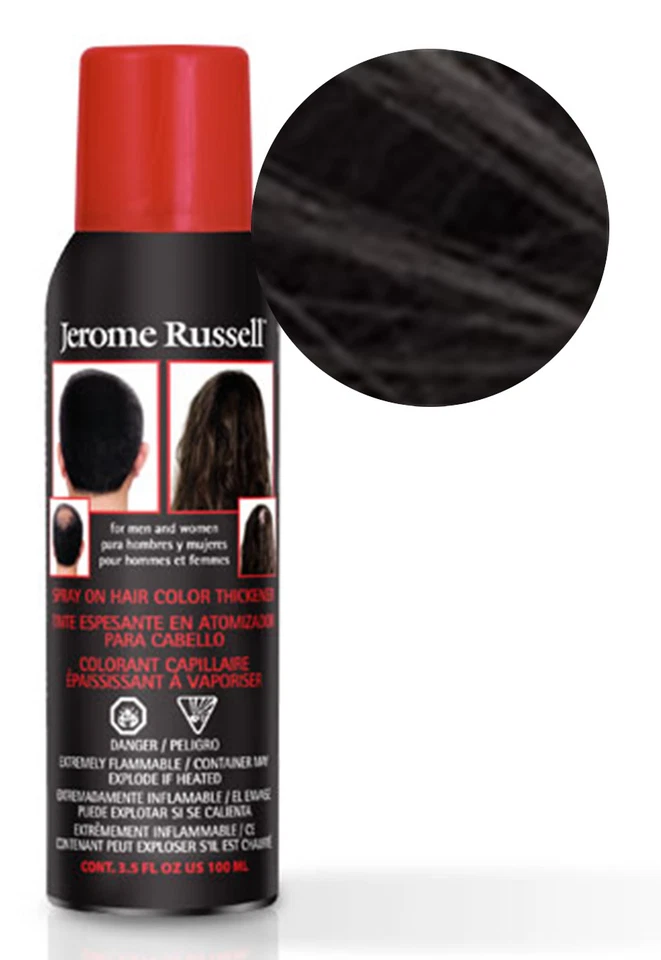 Jerome Russell Black Hair Color Thickener 3.5 Oz Jr871