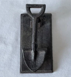 Vintage Antique Style Country Life Cast Iron Shovel Themed Door Knocker 6-6.5" - Bild 1 von 10