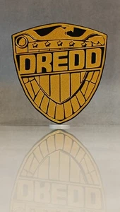 Judge Dredd Badge 3D Printed Shelf Display Logo 2000 AD - Picture 1 of 3