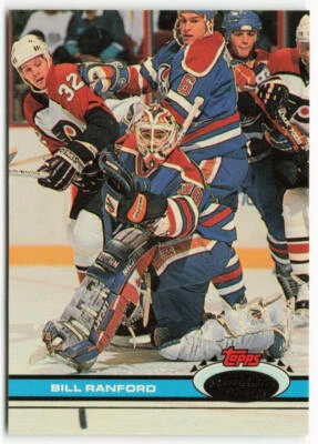 1991 Bill Ranford Topps Stadium Club - Edmonton Oilers - Image 1 of 2