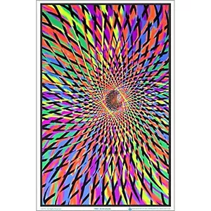 ANDROMEDA BLACKLIGHT POSTER - 24X36 1964 - BEFLOCKT - Bild 1 von 2