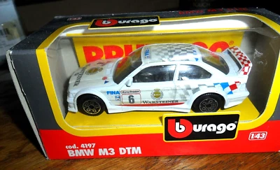 Bburago Burago COCHE COMO NUEVO escala 1/43 BMW M3 DTM Hecho en Italia sin precio base Caja Como Nueva Foto 1 de 4