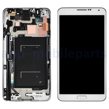 OEM Samsung Galaxy Note 3 N900V N900P AMOLED LCD Screen Digitizer Frame