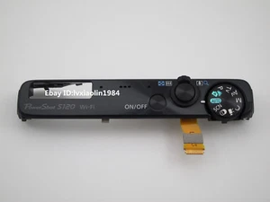 Repair Parts For Canon S120 Top Cover Zoom Release Button Mode Dial Assy - Imagen 1 de 3