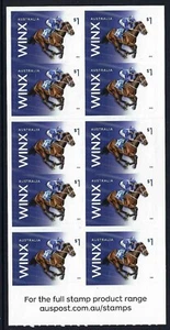 2018 Australia SG# SB621 Winx racehorse horse stamp booklet mint MUH MNH - Bild 1 von 2