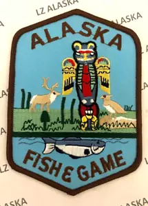 PARCHE MANGA HOMBRO ALASKA FISH & GAME SPC4 - Imagen 1 de 3