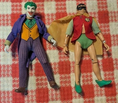 Figuras de acción vintage de Mego Robin & Joker USADAS PERO NO ABUSADAS  Foto 1 de 4