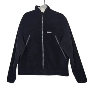 Ptarmigan Distinctive Outdoor Wear Black Fleece Jacket Mens M Cycling Fleece - Picture 1 of 10