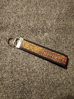 SIN MARCA Llave Correa Muñequera Pulsera Llavero Mochila Estampado Animal Serpiente Foto 1 de 2