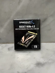 ✅ NEW SABRENT 1TB Internal SSD for Steam Deck & ROG Ally Rocket 2230 NVMe 4.0 - Picture 1 of 2