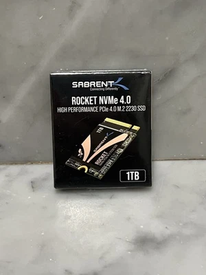 ✅ NEW SABRENT 1TB Internal SSD for Steam Deck & ROG Ally Rocket 2230 NVMe 4.0 - Image 1 of 2