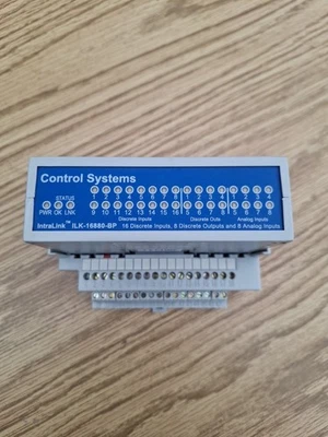 INTRA-LINK MODEL # ILK-16880-BP 16 DISCRETE INPUTS - Image 1 of 4