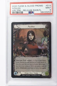 2020 Flesh and Blood Azalea Rainbow Foil Pre Release Promo PSA 9 Mint - Picture 1 of 2
