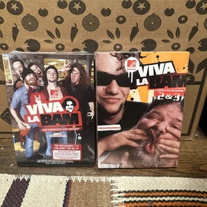Viva La Bam Seasons 1 2 3 NEW SEALED DVD Lot Series - Picture 1 of 6