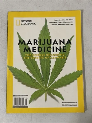 National Geographic Magazine January 2020 Medical Marijuana Special Issue - Image 1 of 4