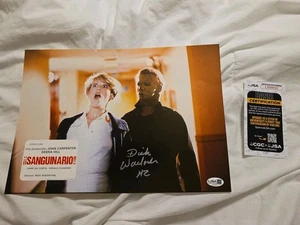 HALLOWEEN 1981 ORIGINAL 9x12 MEXICO LOBBY CARD SIGNED BY DICK WARLOCK CGC x JSA - Picture 1 of 10