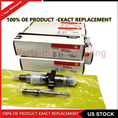 6PCS 0445120238 Diesel Fuel Injector 5263316 Fits For 04-09 Dodge Ram 5.9L NEW - Изображение 1 из 4