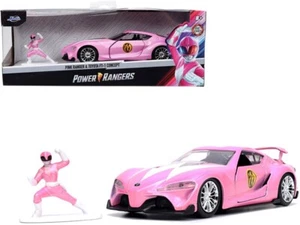 1/32 Jada Power Rangers Toyota FT-1 Concept & Pink Ranger Figure Diecast 33079 - Picture 1 of 4