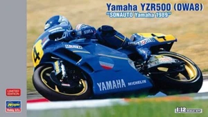Hasegawa 21768 1/12 Scale Model Kit Sonauto Yamaha YZR500 OWA8 1989 C.Sarron - Picture 1 of 3