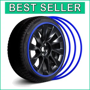 Quick Install 18'' Alloy Rim Protectors - 4 Strips for Ultimate Wheel Security - Picture 1 of 10