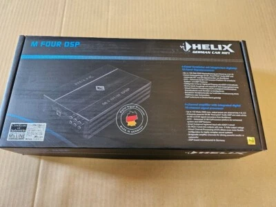 Helix M Four DSP 4x100W RMS Amplifier With Integrated 10-Channel DSP - Image 1 of 4