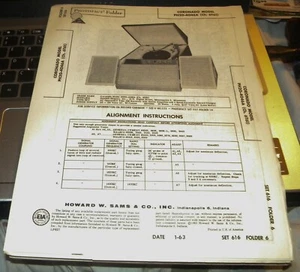 RECEPTOR CORONADO AM CON AMPLIFICADOR ESTÉREO Y CAMBIADOR DE DISCOS (SAMS PHOTOFACT 616-6) - Imagen 1 de 1