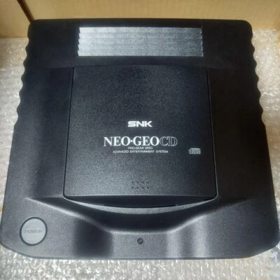 Console SNK NEO GEO CD caricamento dall'alto usata testata - Immagine 1 di 4