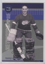 2001-02 ITG Be A Player Between the Pipes Terry Sawchuk HOF