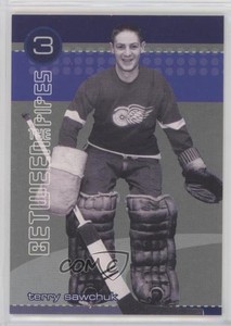 2001-02 ITG Be A Player Between the Pipes Terry Sawchuk HOF