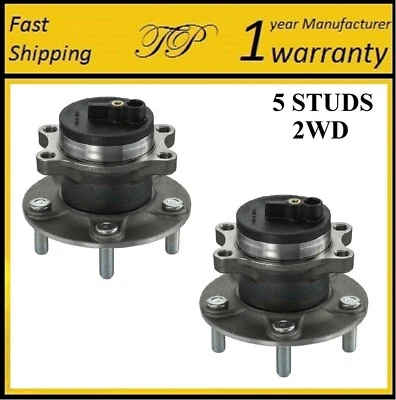 Conjunto de cojinete de cubo de rueda trasero para 13-18 MITSUBISHI OUTLANDER SPORT 2x2 (par) Foto 1 de 3