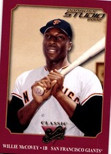 2002 Donruss Studio #CS-11 Willie McCovey Classic EX