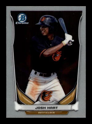 2014 Bowman Draft Chrome Top Prospects #CTP-57 Josh Hart Baltimore Orioles - Image 1 of 2