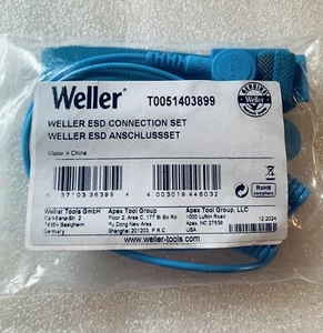 ORIGINAL Weller T0051403899 Antistatische ESD Erdung Handschlaufe Set - Bild 1 von 2