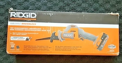 RIDGID 18V SubCompact Brushless Cordless Reciprocating Saw Kit w/ Battery - Image 1 of 4