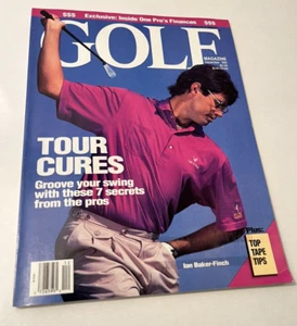 GOLF MAGAZINE December 1991 TOUR CURES Features Ian Baker-Finch - Picture 1 of 11