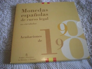MONEDAS ESPAÑOLAS AÑO 1998 SIN CIRCULAR FNMT EN ESTUCHE - Imagen 1 de 12