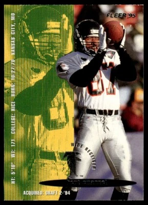 1995 Fleer #16 Bert Emanuel Atlanta Falcons - Image 1 of 2