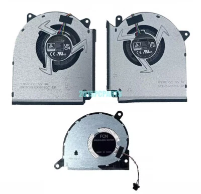 New Asus ROG Strix G16 G614 G614J G614JU G614JV G614JZ CPU / GPU Cooling Fans - Image 1 of 2
