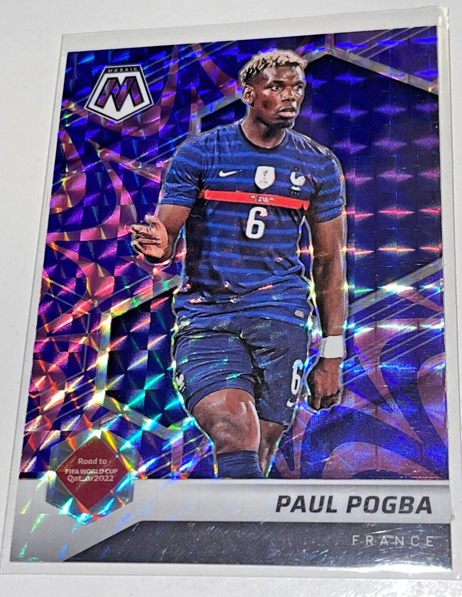 2021-22 Panini Mosaic FIFA Road to World Cup Paul Pogba #8